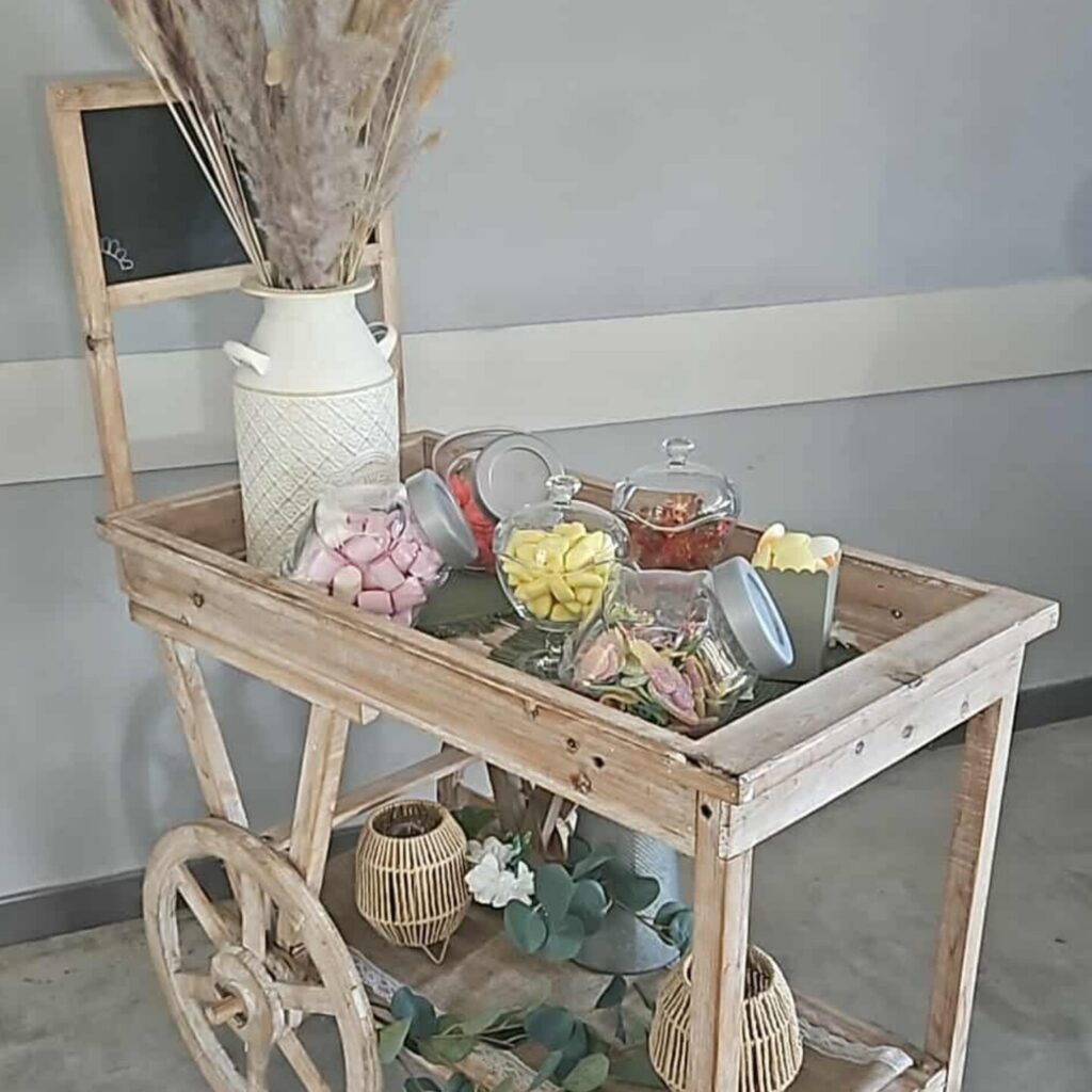 Bar à bonbons pour votre mariage, anniversaire, baptême, ...